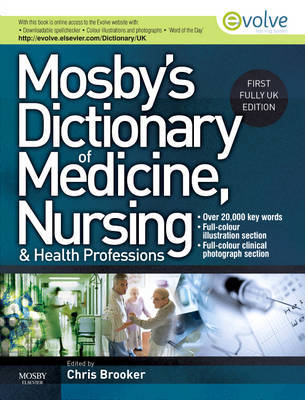 Mosby's Dictionary of Medicine, Nursing and Health Professions UK Edition by Chris Brooker image