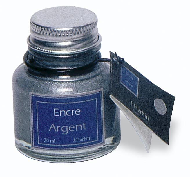 J Herbin: Calligraphy Ink - Silver (30ml) image