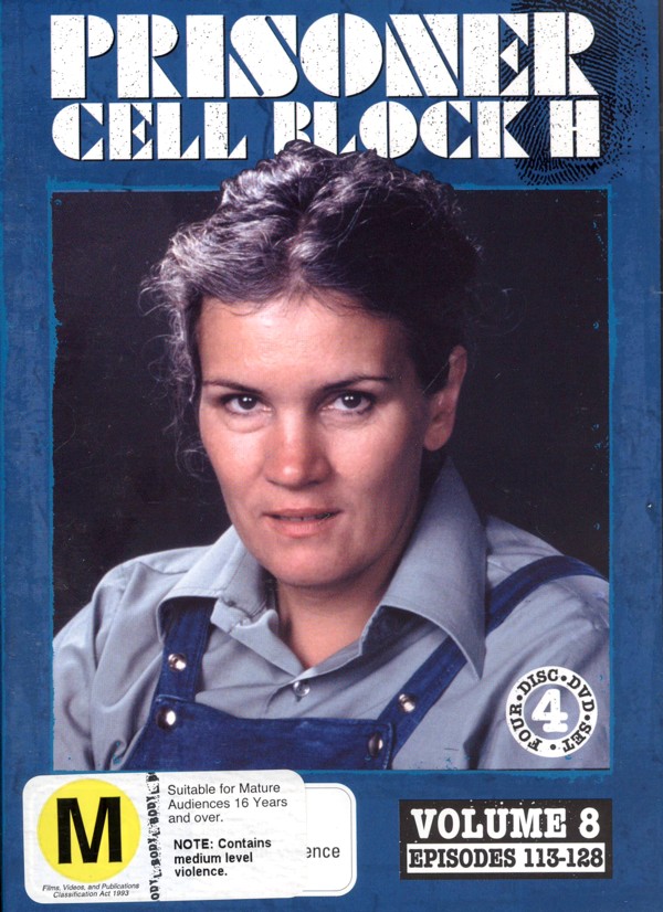 Prisoner - Cell Block H: Vol. 8 - Episodes 113-128 (4 Disc Set) on DVD image