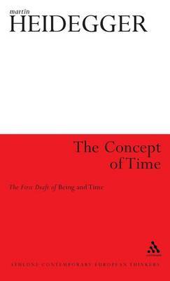The Concept of Time by Martin Heidegger image