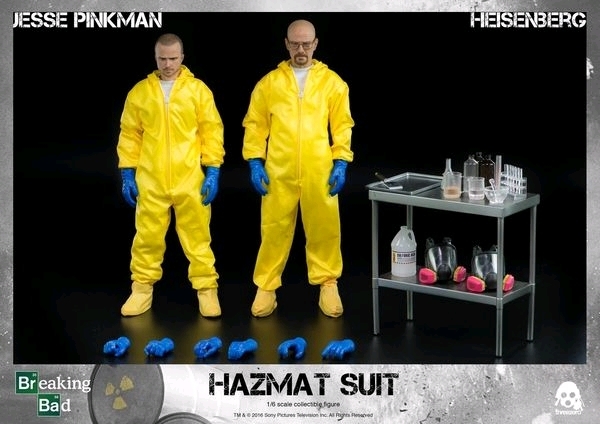 Heisenberg & Jesse Hazmat Suit - 12" Action Figure Combo image