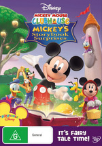 Mickey Mouse Clubhouse - Mickey's Storybook Surprises on DVD Mickey Mouse Clubhouse - Mickey's Storybook Surprises on DVD