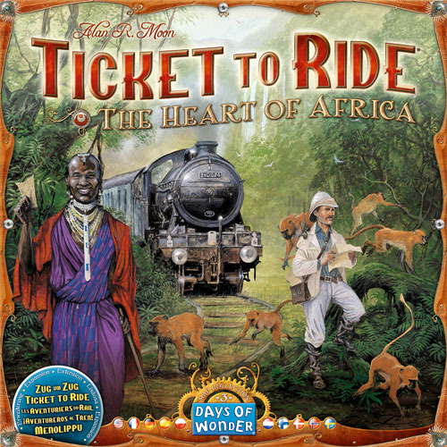 Ticket To Ride: The Heart of Africa Expansion image