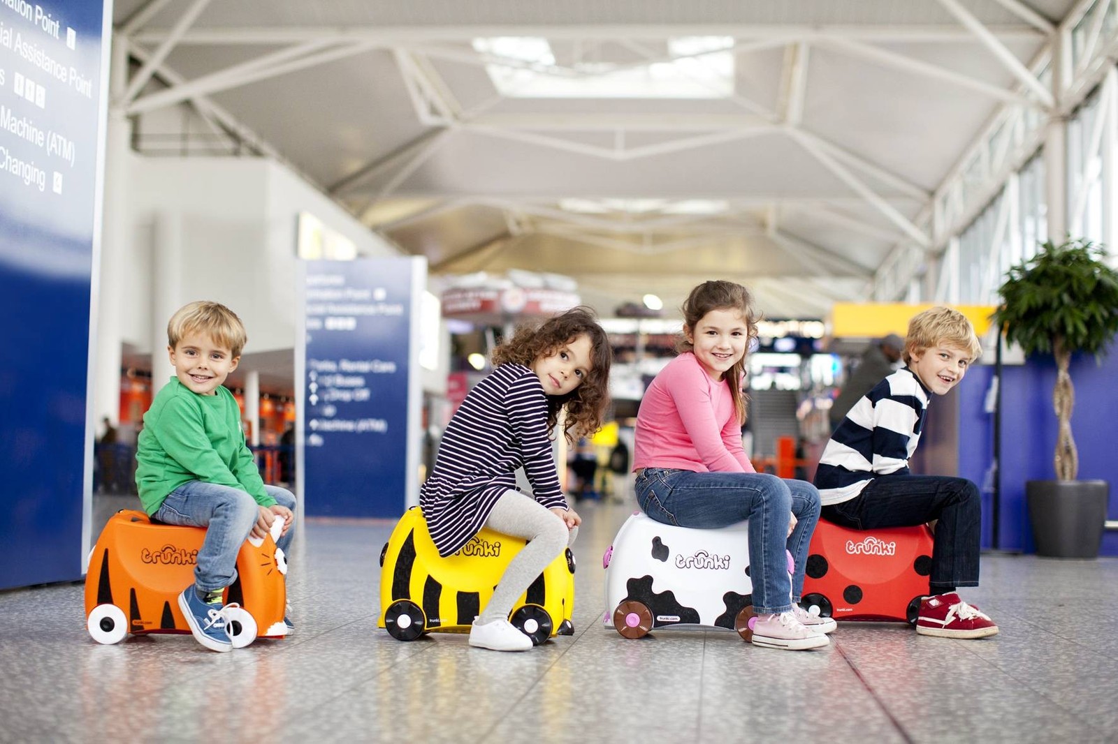 Trunki Ride on Case - Harley Ladybird 