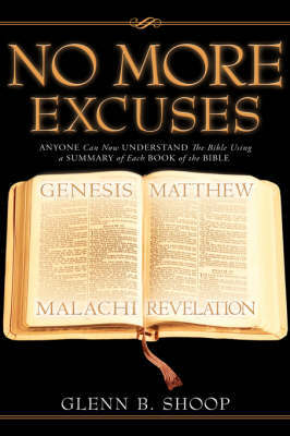 No More Excuses by Glenn B. Shoop image