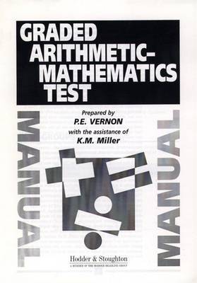 Graded Arithmetic-Mathematics Test Manual image