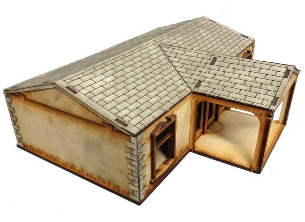 TTCombat: Tabletop Scenics - Suburban House C