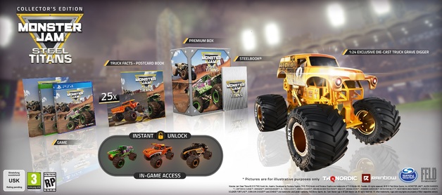 Monster Jam Steel Titans Collector's Edition for PS4