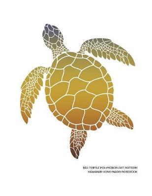Sea Turtle Polynesian Art Pattern Hawaiian Honu Maori Notebook by Delsee Notebooks image