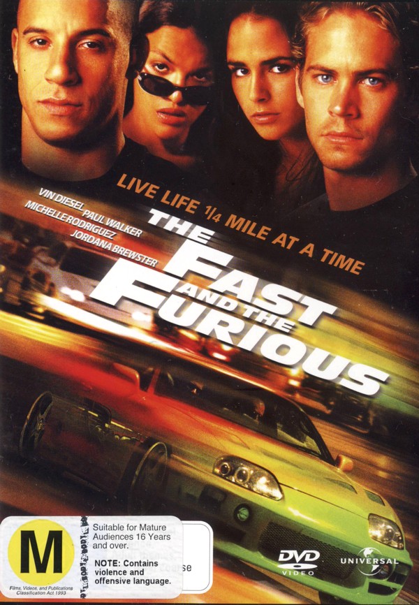 The Fast And The Furious on DVD