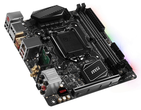 MSI Z270I Gaming Pro Carbon AC-WIFI Motherboard image