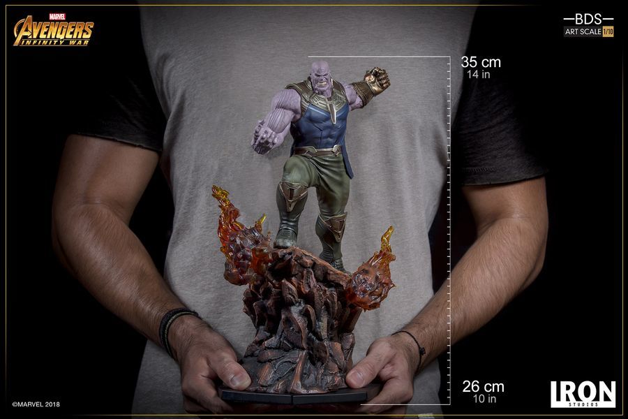 Avengers: Infinity War - 1/10 Thanos - Battle Diorama Statue image