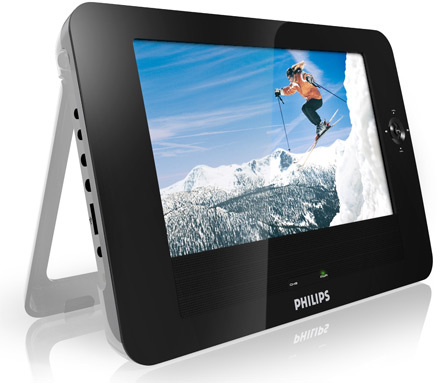 Philips PET830 8.5" Tablet Portable DVD Player image