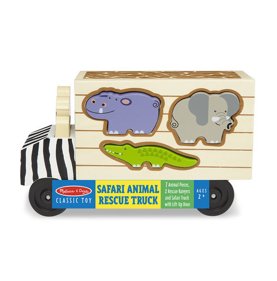 Melissa & Doug: Animal Rescue - Shape Sorting Truck image