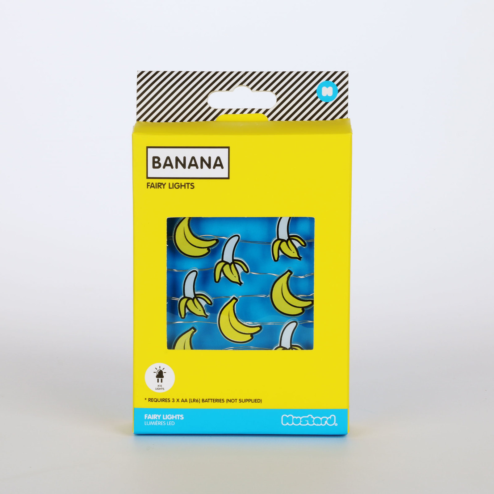 Mustard: Fairy Lights - Banana (15 lights)