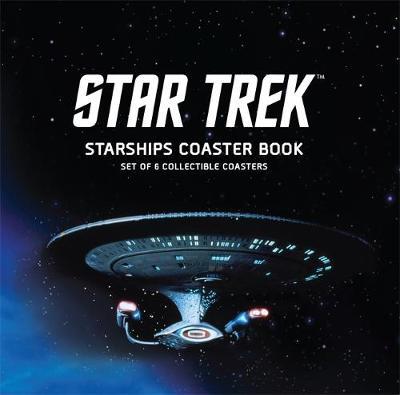 Star Trek Starships Coaster Book by Chip Carter image