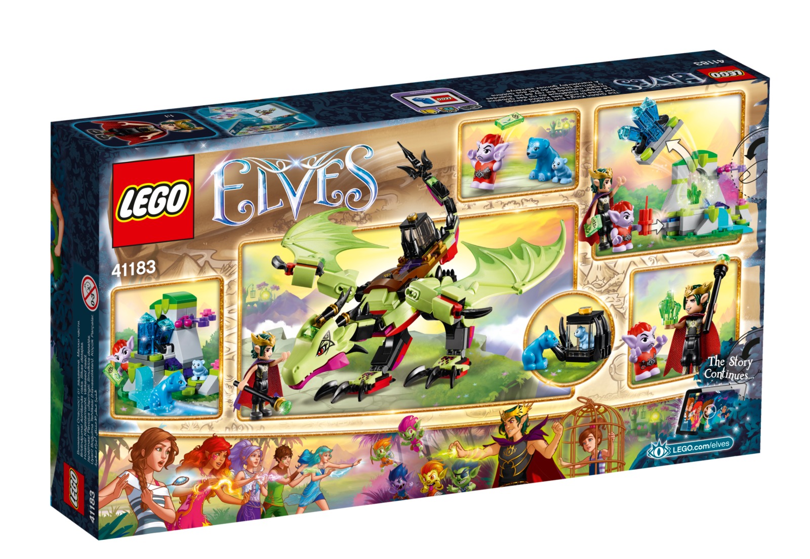 LEGO Elves: The Goblin King's Evil Dragon (41183)