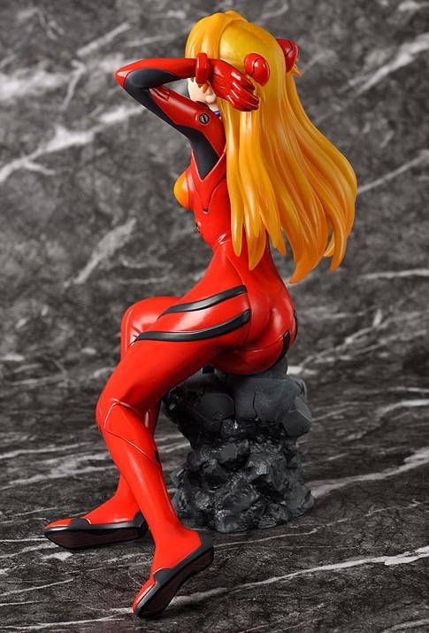 Evangelion: 1/6 Asuka Langley Shikinami -Plug Suit ver.- :RE PVC Figure