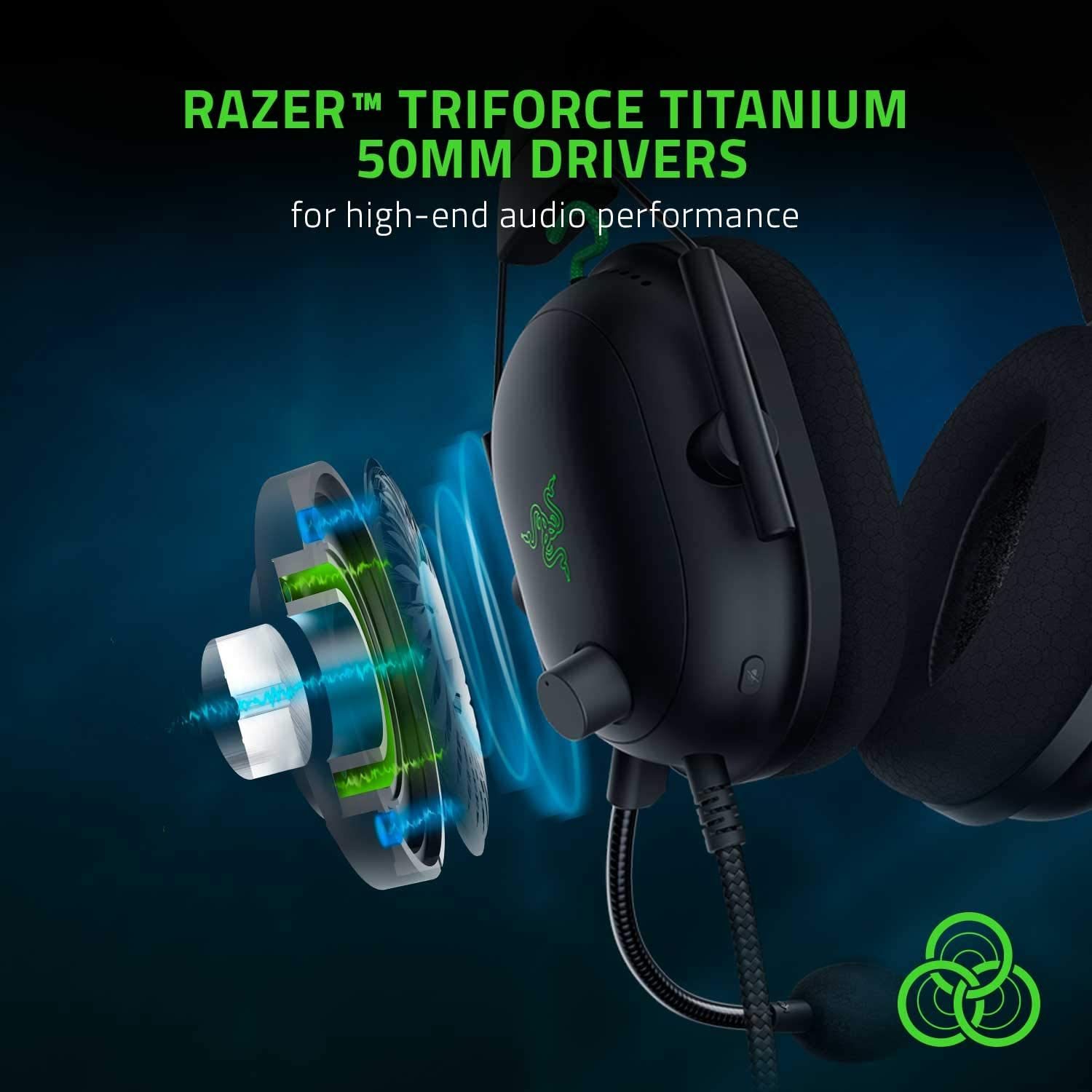 Razer BlackShark V2 Wired Esports Gaming Headset for image