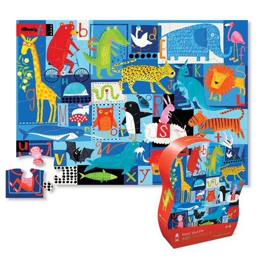Crocodile Creek: ABC Animals Puzzle - 36pc image