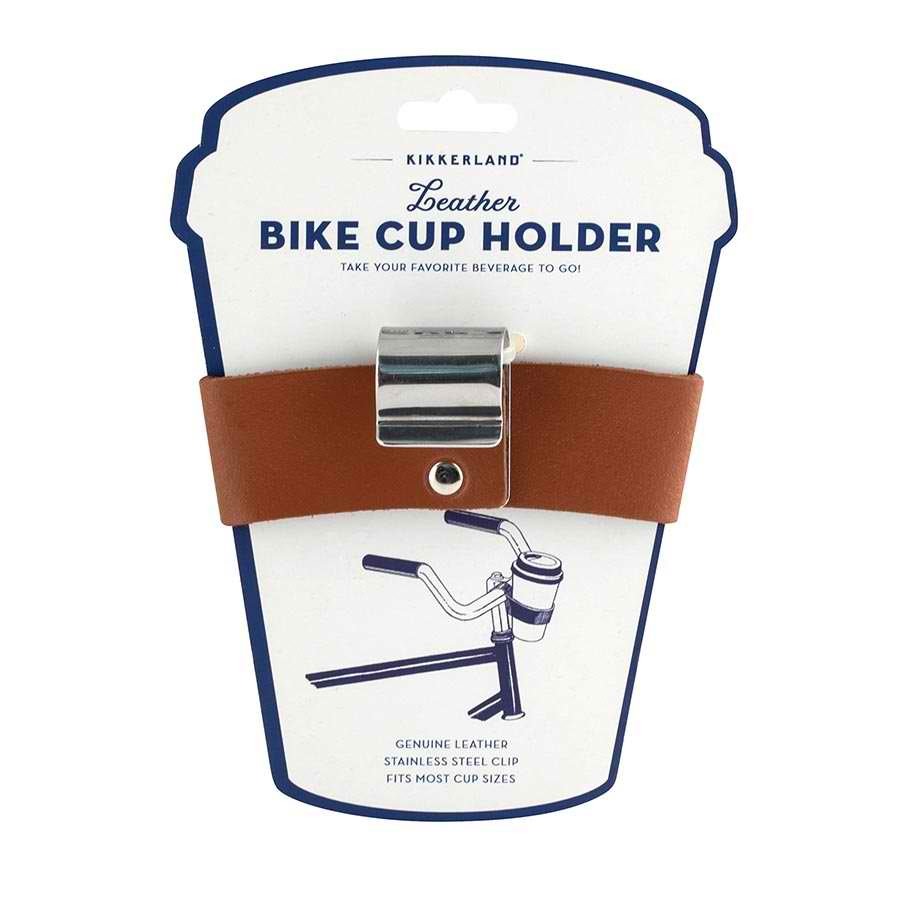 Leather Bike Cup Holder