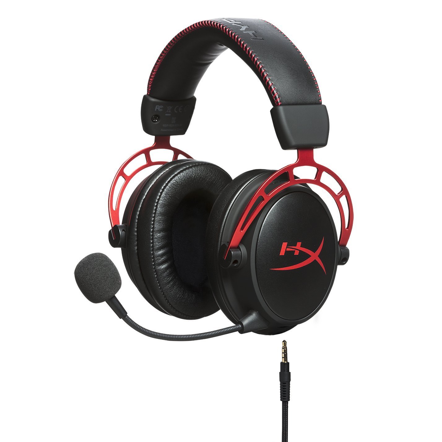 HyperX Cloud Alpha - Gaming Headset (Red) for Switch, PC, PS4, Xbox One image