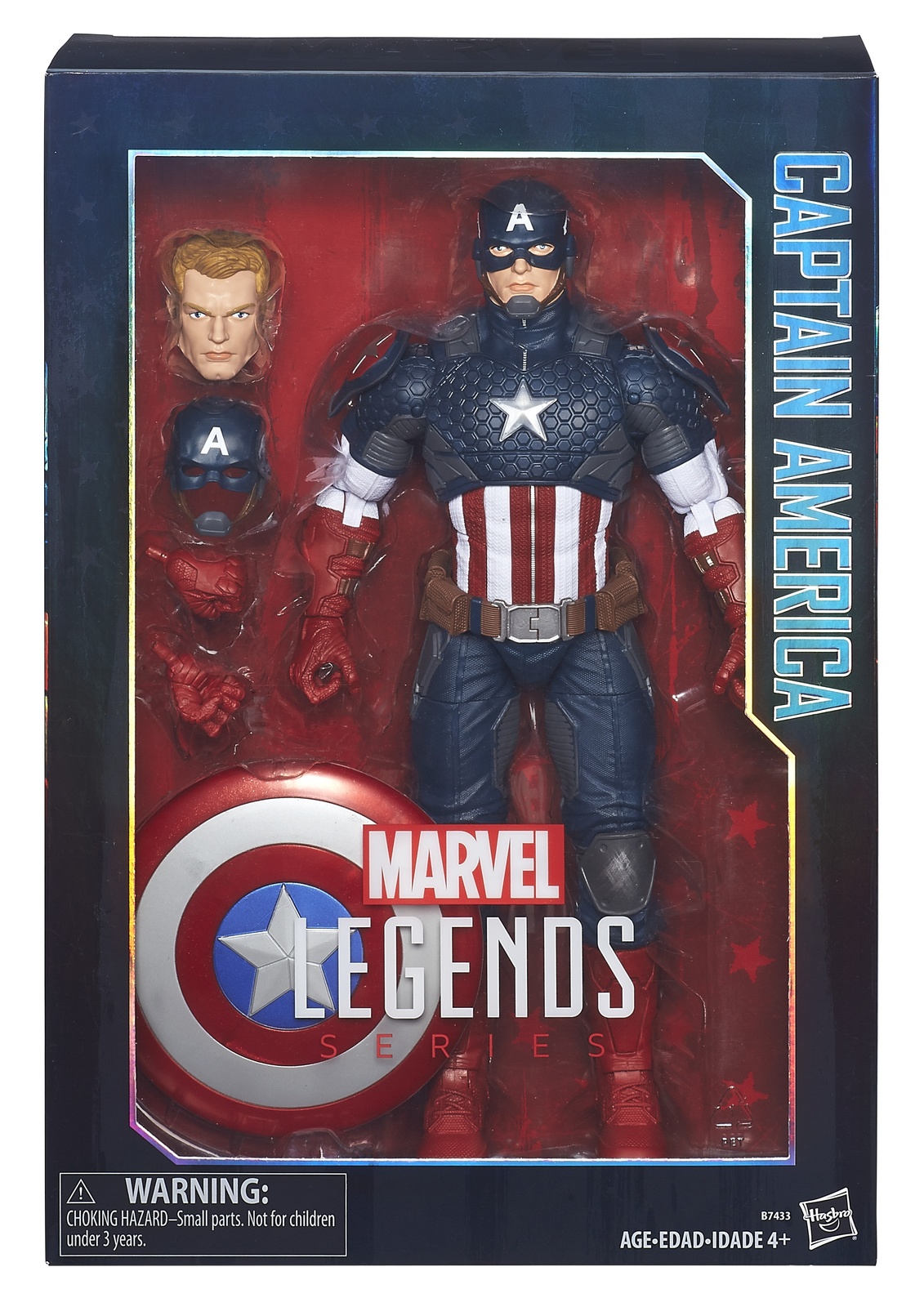 Marvel Legends: 12" Captain America - Action Figure image