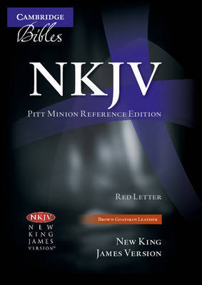 NKJV Pitt Minion Reference Bible, Brown Goatskin Leather, Red-letter Text, NK446XR image