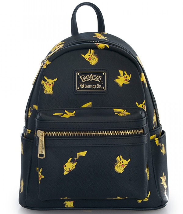 Loungefly Pokemon Pikachu Print Mini Backpack image