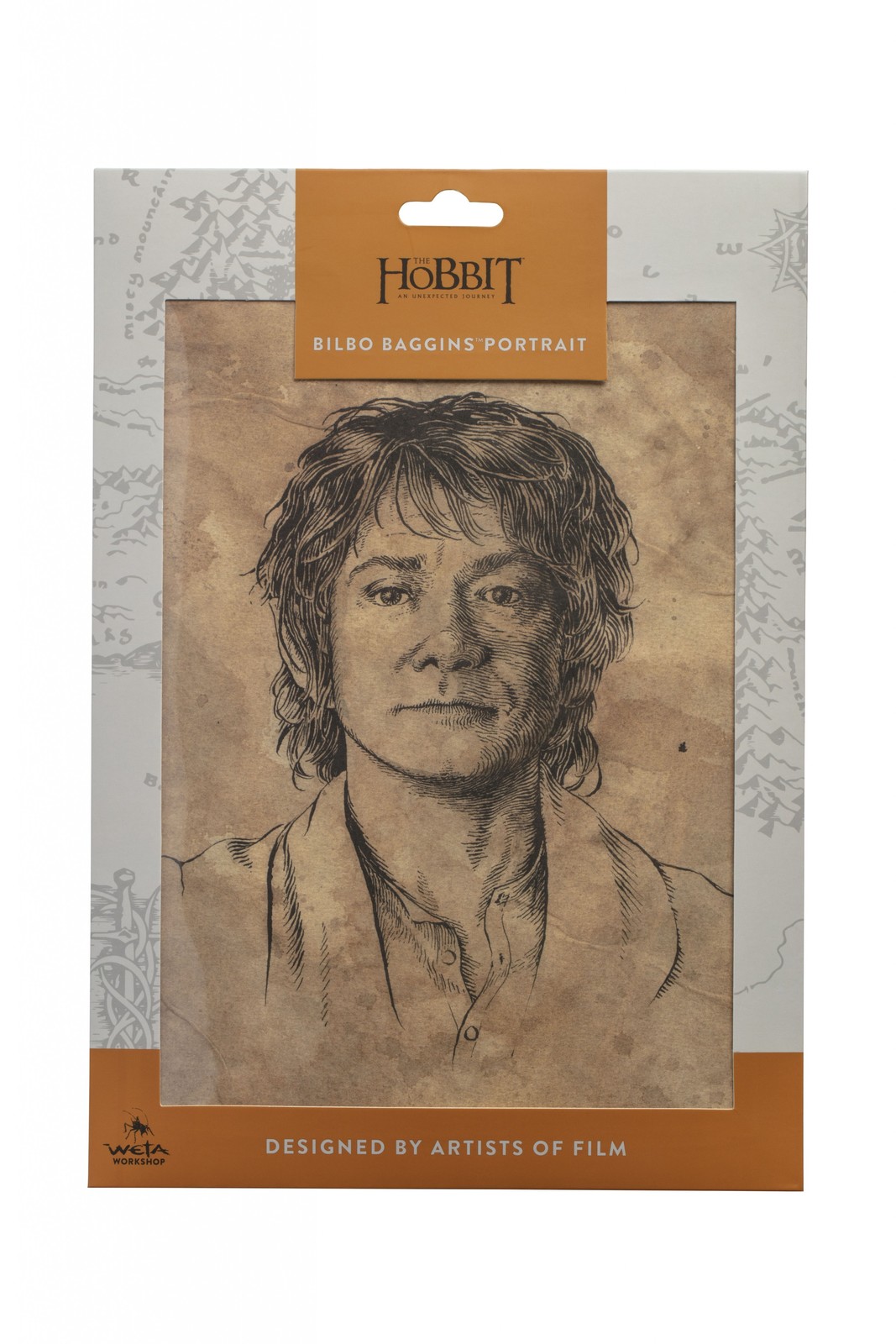 The Hobbit: Portarit of Bilbo Baggins - 14" Art Print image