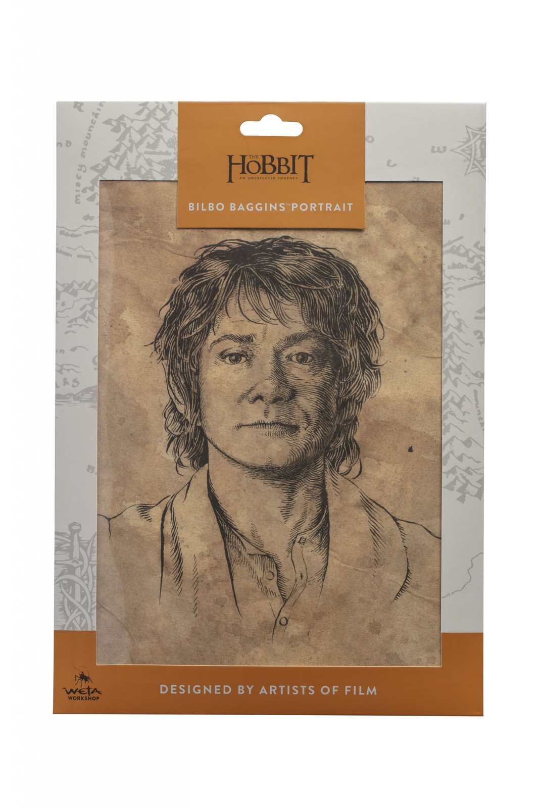 Portarit of Bilbo Baggins - 23" Art Print image