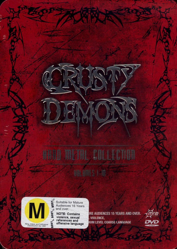 Crusty Demons - Hard Metal Collection: Vol. 1-10 (6 Disc Tin Set) on DVD image