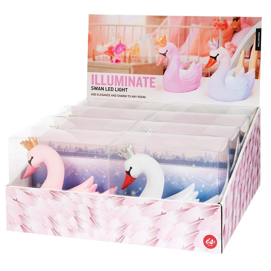 Illuminate Swan LED Light - Pink image