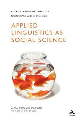 Applied Linguistics as Social Science by Alison Sealey image