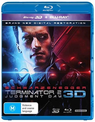 Terminator 2: Judgement Day 3D on Blu-ray, 3D Blu-ray