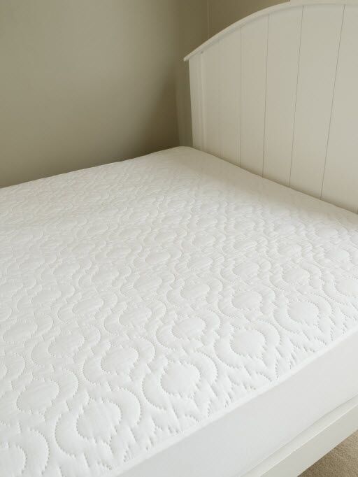 Brolly Sheets: Waterproof Quilted Mattress Protector - Double image