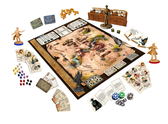 Western Legends - Board Game image