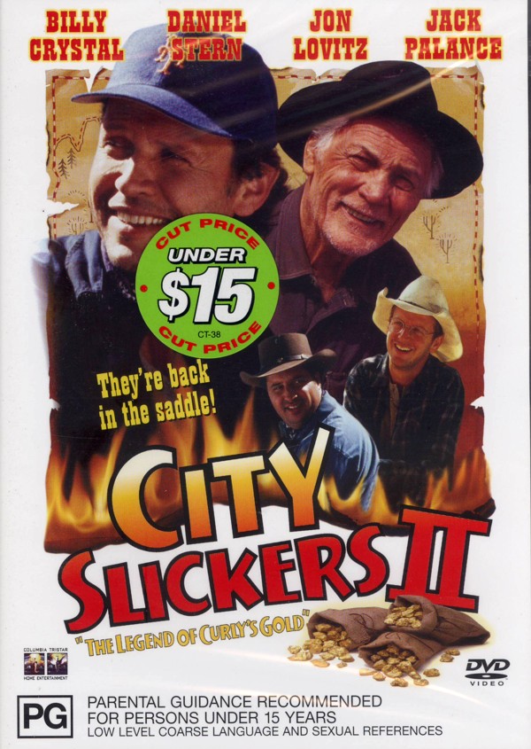 City Slickers 2 - The Legend of Curly's Gold on DVD