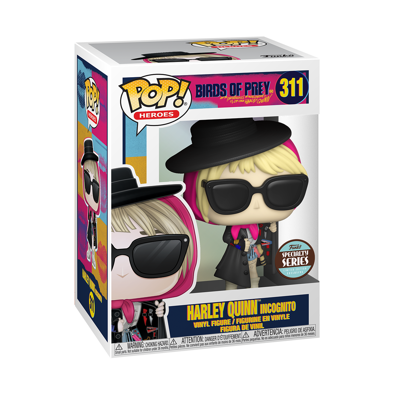 Birds of Prey - Harley Quinn (Incognito) Pop! Vinyl Figure image