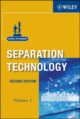 Kirk-Othmer Separation Technology, 2 Volume Set by Wiley image