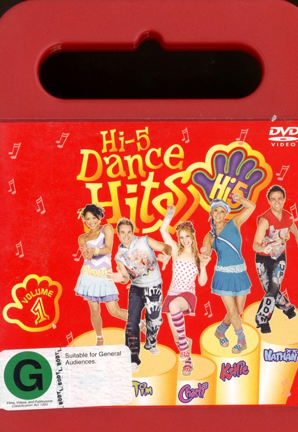 Hi-5 - Dance Hits Volume 1 on DVD