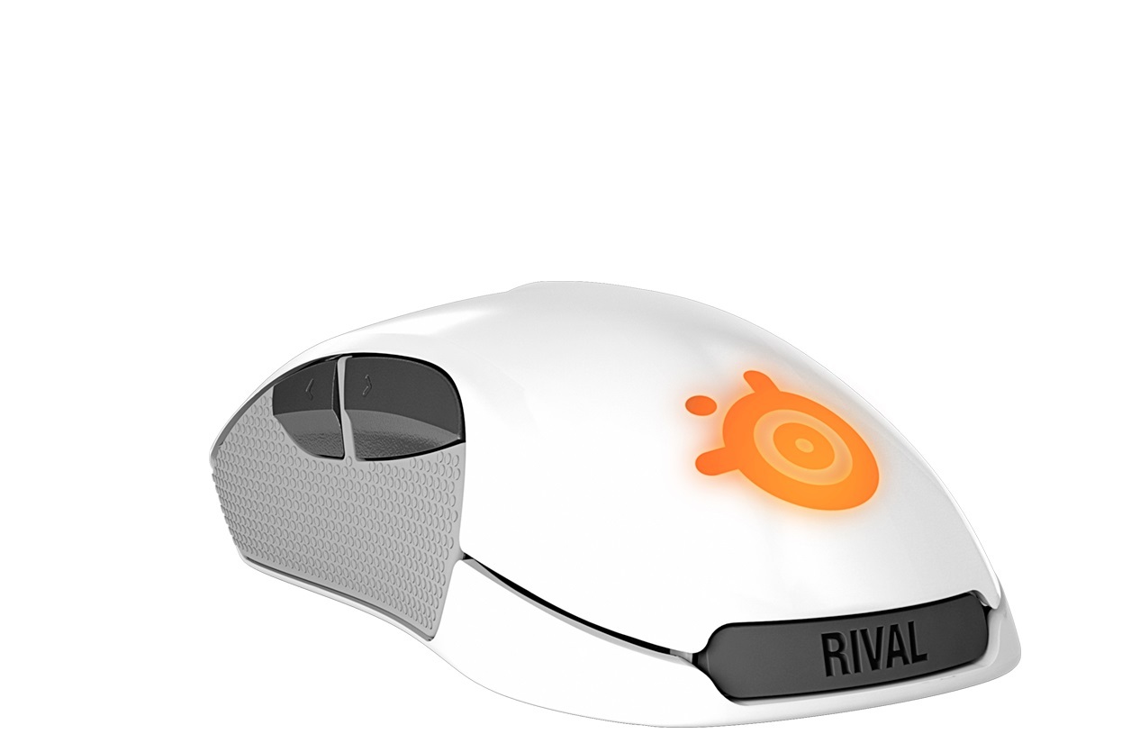 SteelSeries Rival 300 - White for PC Games image