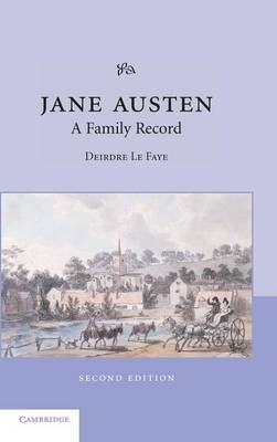 Jane Austen: A Family Record by Deirdre Le Faye image
