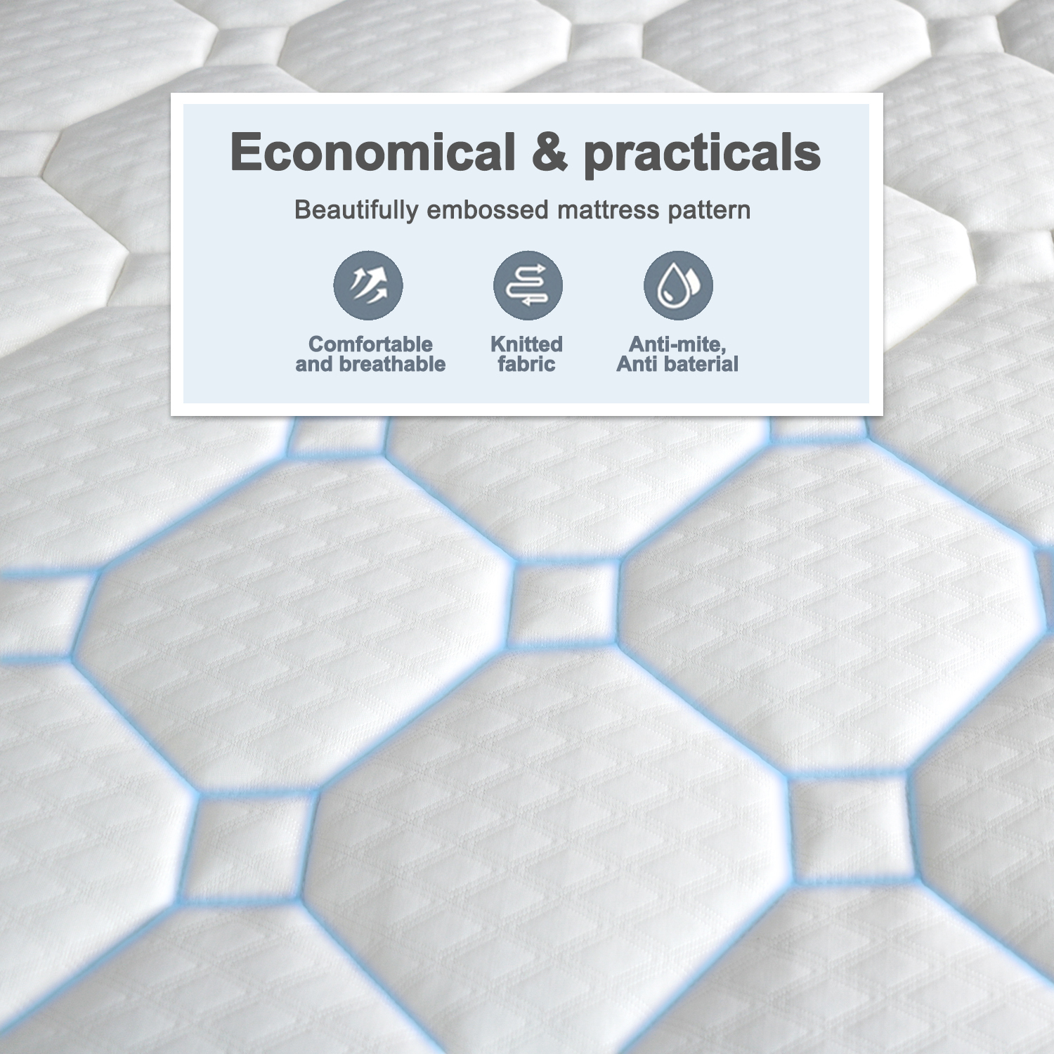 Fraser Country: Deluxe Pocket Spring Mattress - Double image