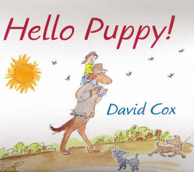 Hello Puppy on Hardback by David Cox