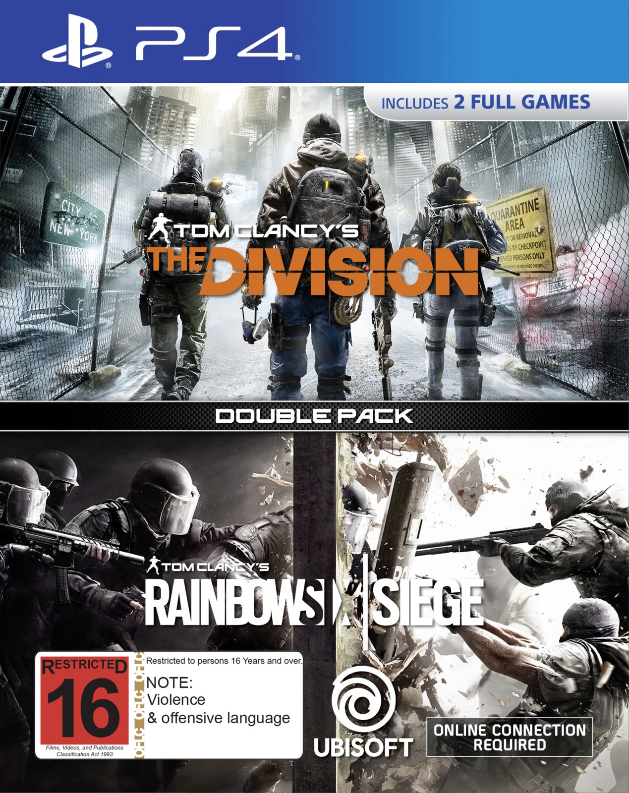Tom Clancy’s Rainbow 6 Siege & The Division Double Pack for PS4 image