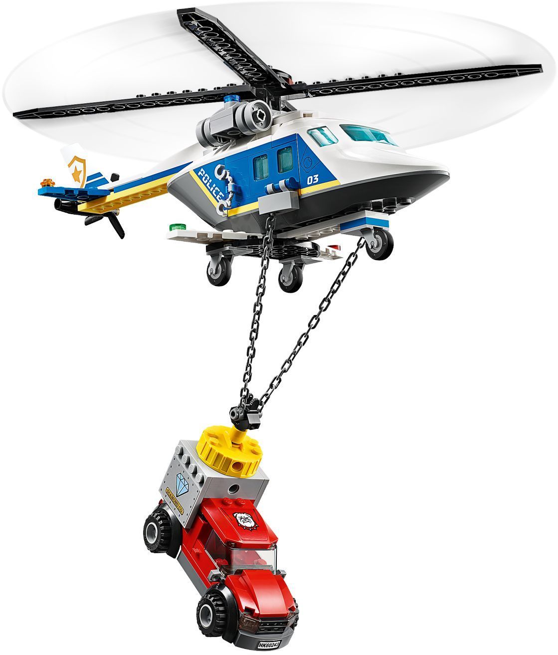 lego city police helicopter