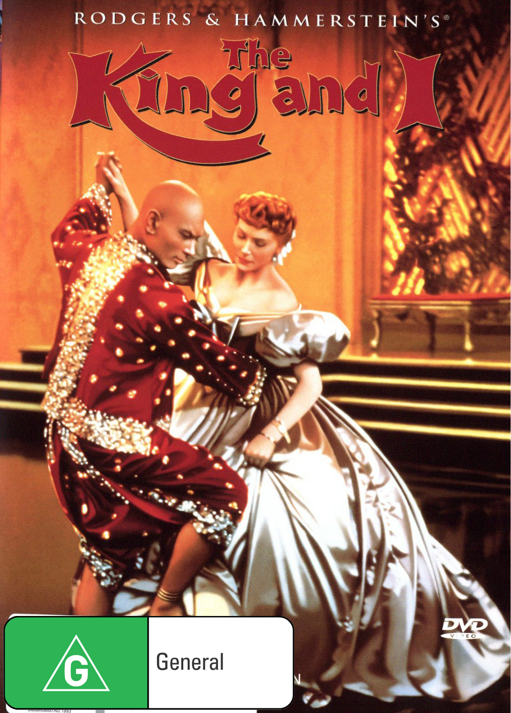 The King and I on DVD image