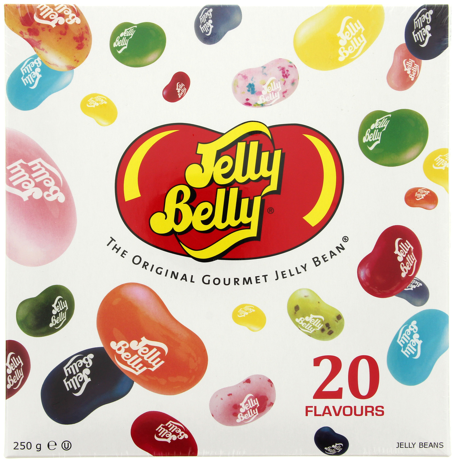 Jelly Belly 20 Assorted Flavours Gift Box 250g at Mighty Ape NZ