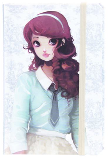 Miss Modeline Notebook with Elastic - Lily image